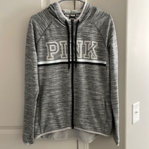 VSPink zipper hoodie